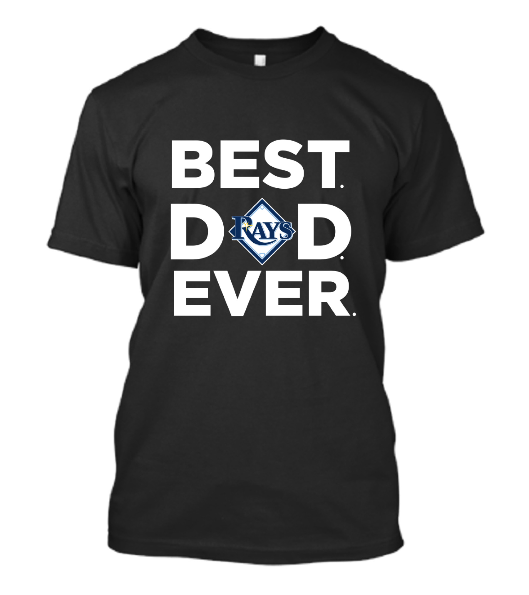 Best Tampa Bay Rays Dad Ever Gift Dad Fan T-Shirt