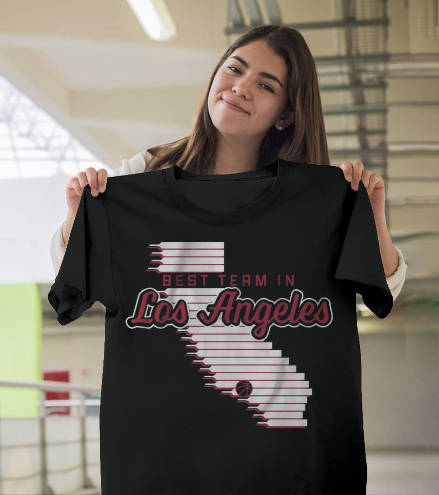 Best Team in Los Angeles ClippersTeam California Basketball T-Shirt