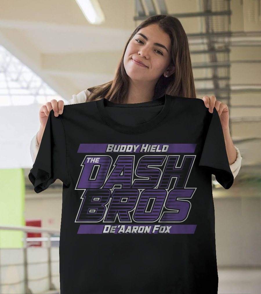 Buddy Hield and De'Aaron Fox The Dash Bros Duo T-Shirt