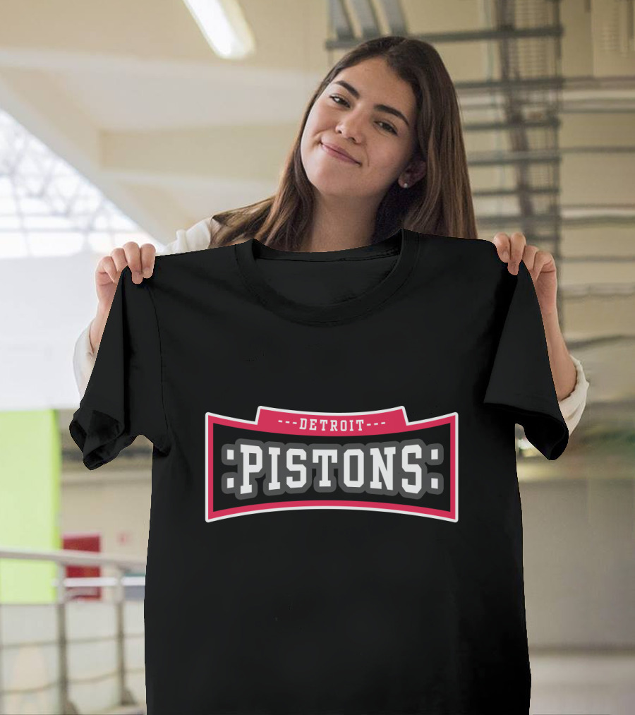Detroit Pistons Nba Team Fan Merchandise T-Shirt