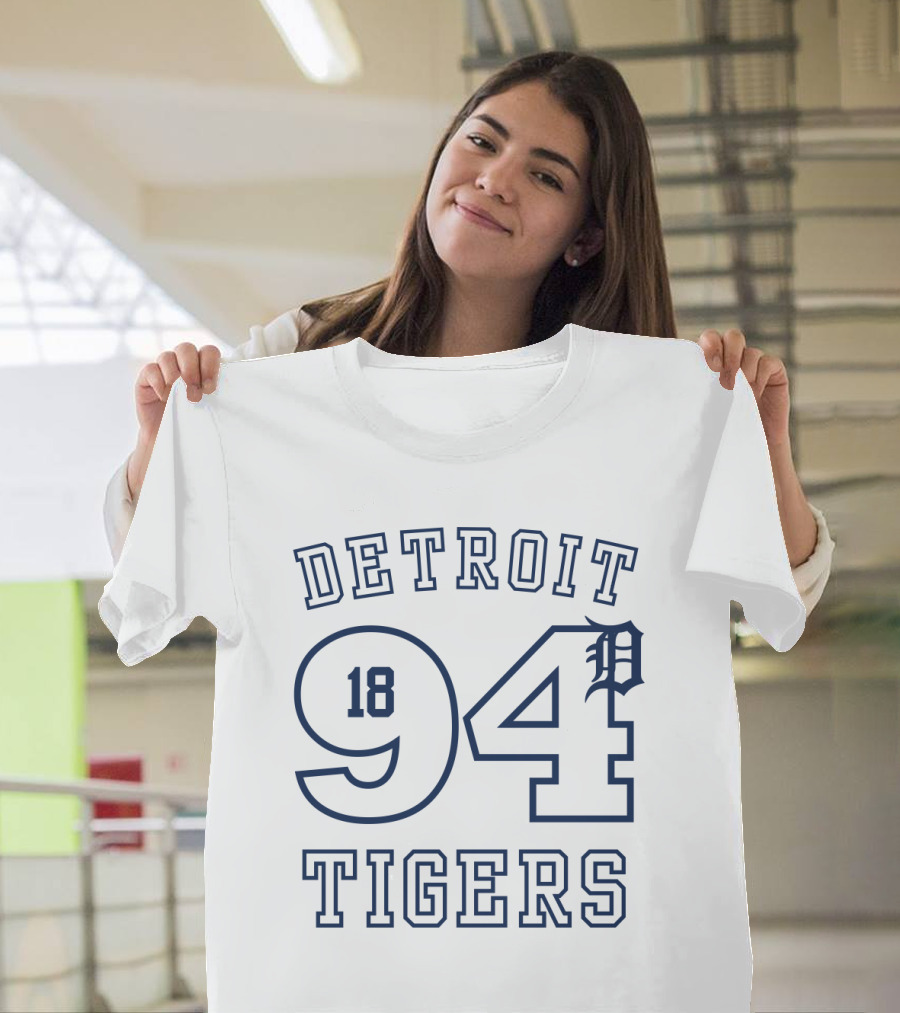 Detroit Tigers 1894 Vintage Sports Team T-Shirt