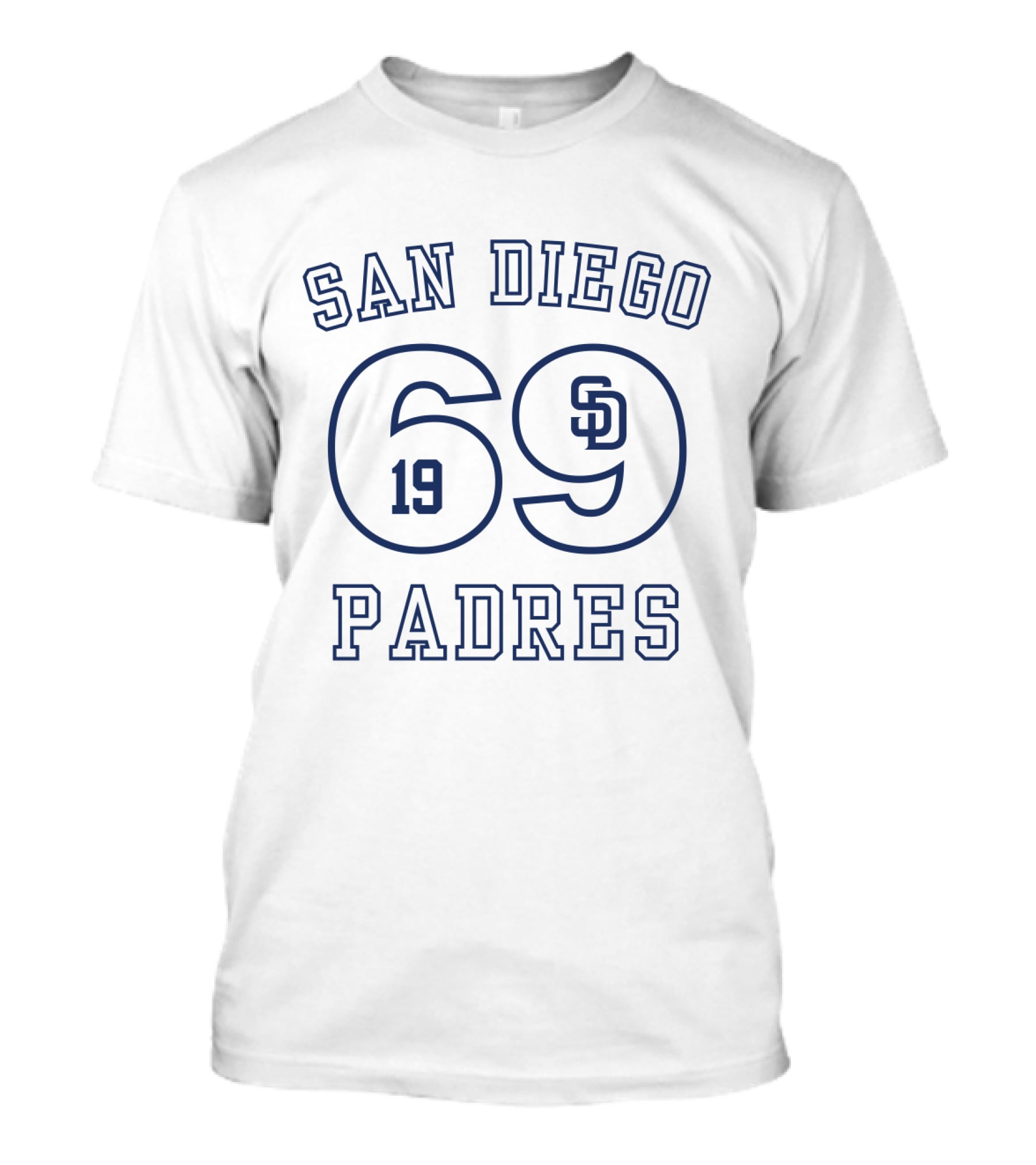 San Diego Padres 1969 SD Logo ESTABLISHED 1969 Baseball Team T-Shirt