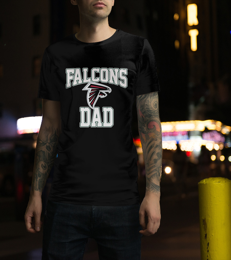 Atlanta Falcons Dad Fathers Day Gift T-Shirt