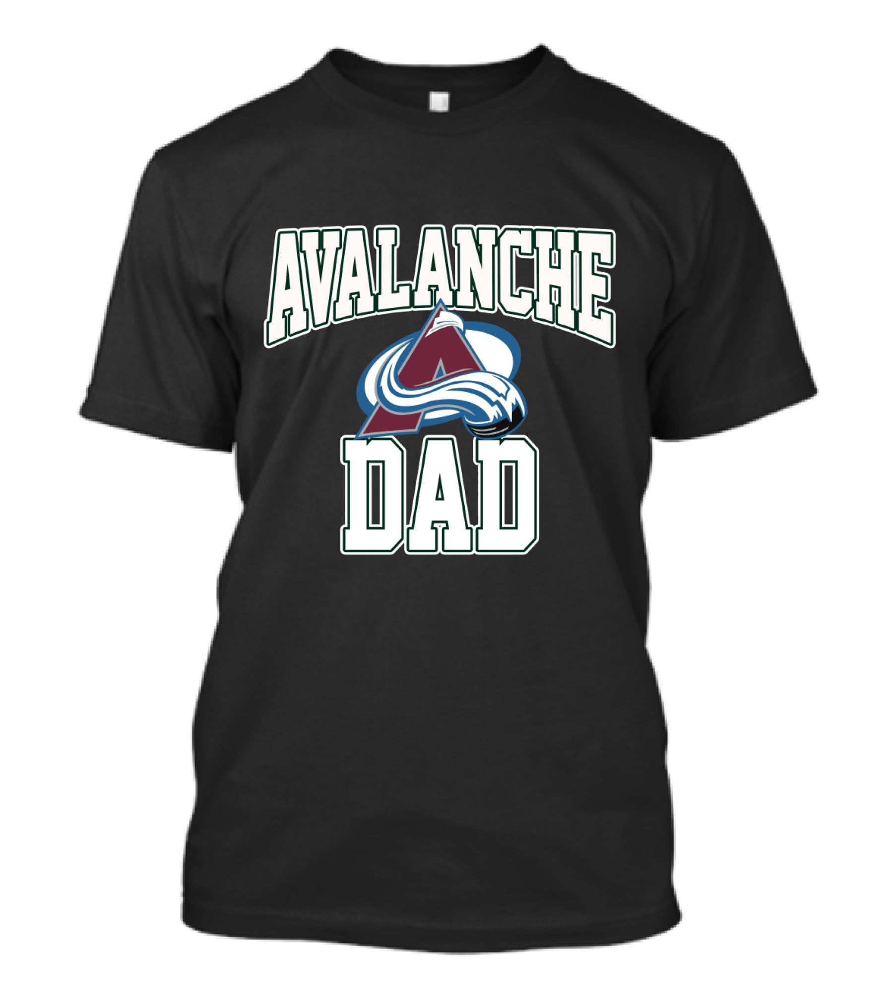Avalanche Dad Colorado Hockey Enthusiast T-Shirt