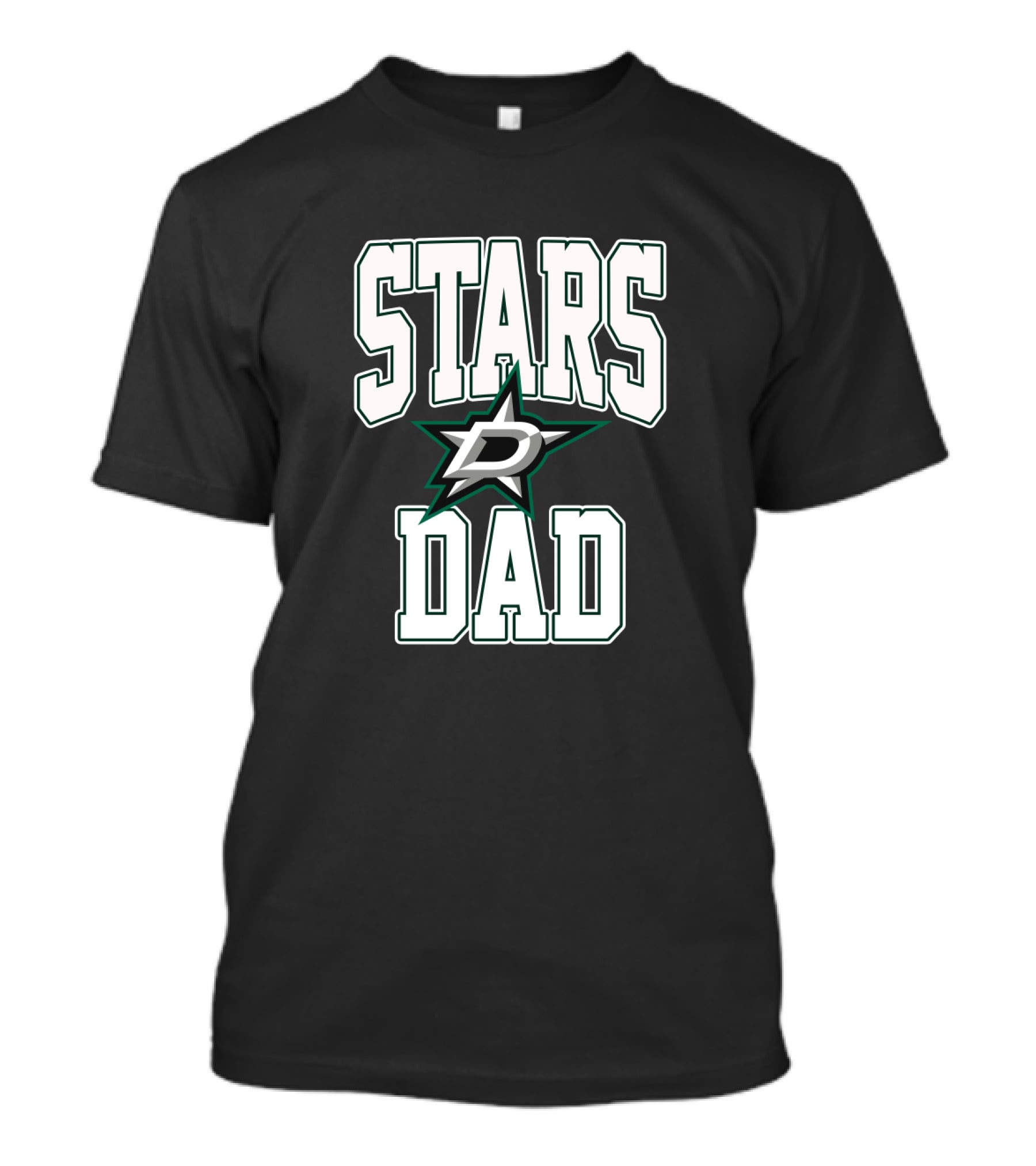 Dallas Stars Dad Hockey T-Shirt