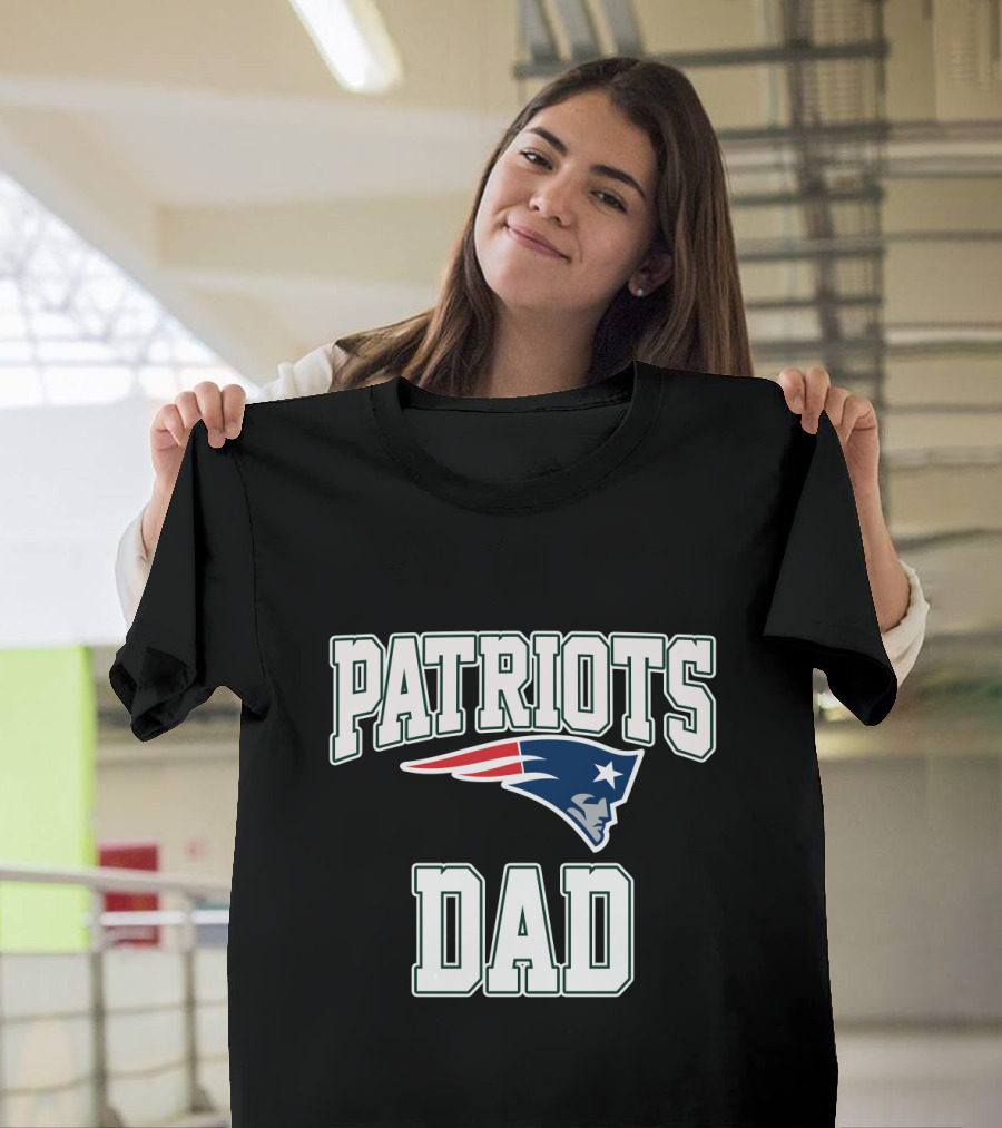 Patriots Dad Fathers Day Best New England Patriots T-Shirt