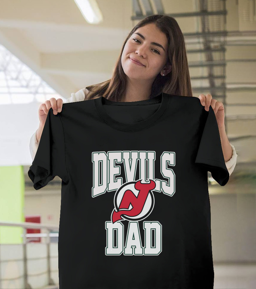 New Jersey Devils Dad Father's Day T-Shirt