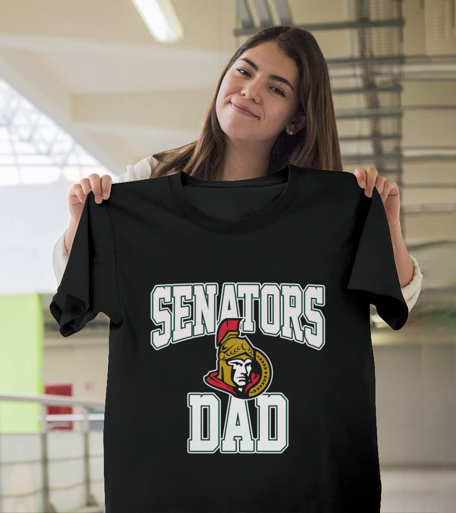 Ottawa Senators Dad NHL Hockey Fan Gift T-Shirt