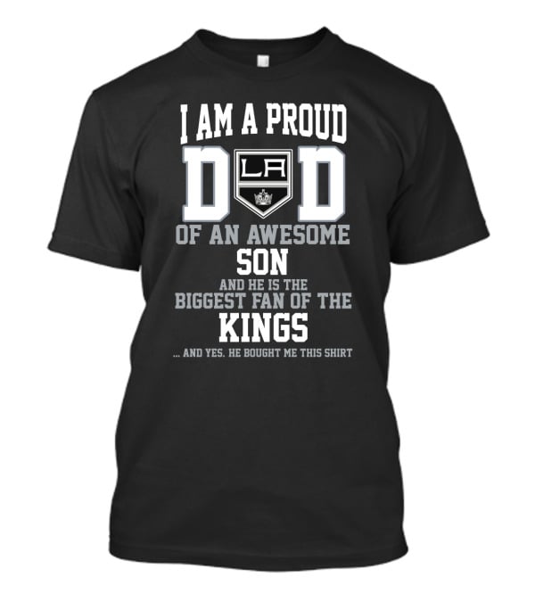 Father And Son Biggest Los Angeles Kings T-Shirt