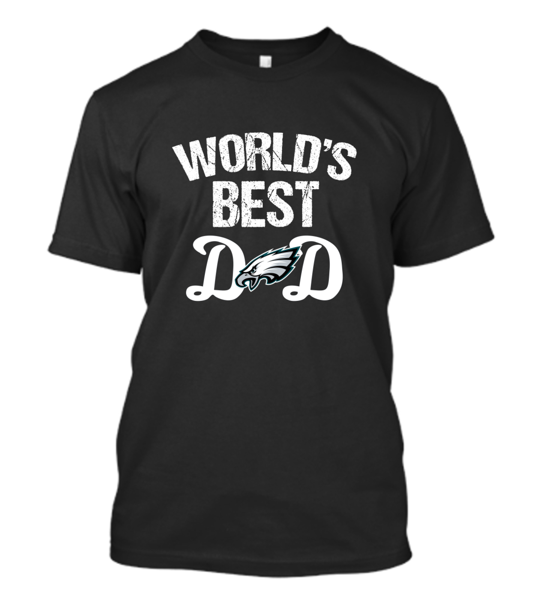 World's Best Dad Philadelphia Eagles T-Shirt