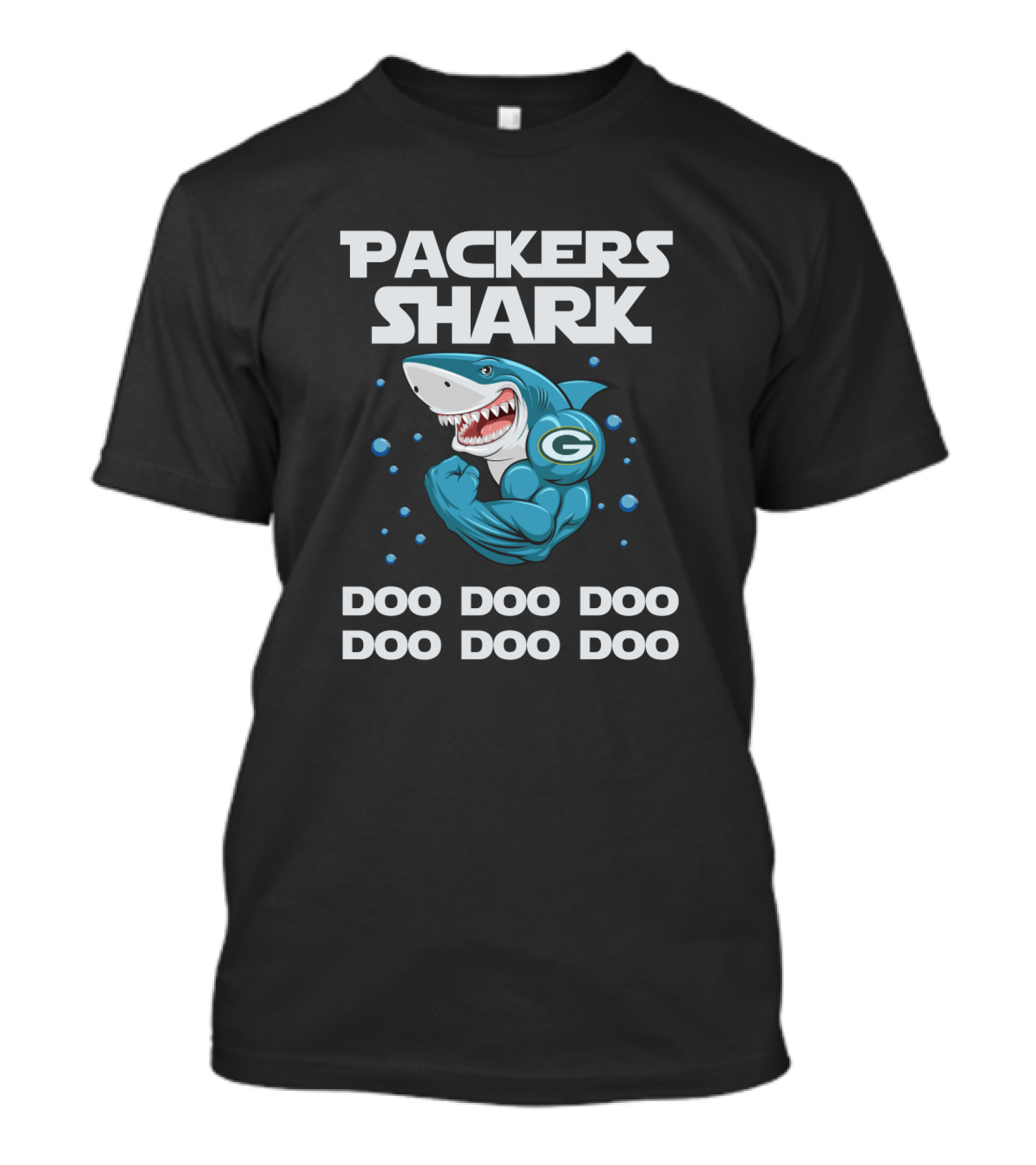 Packers Shark Doo Doo Doo Doo Doo Doo T-Shirt