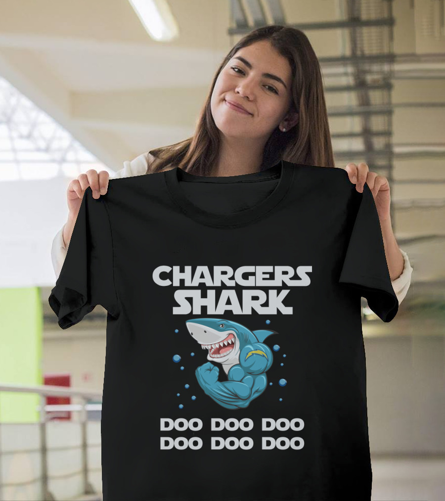 Chargers Shark Doo Doo Doo Nfl T-Shirt