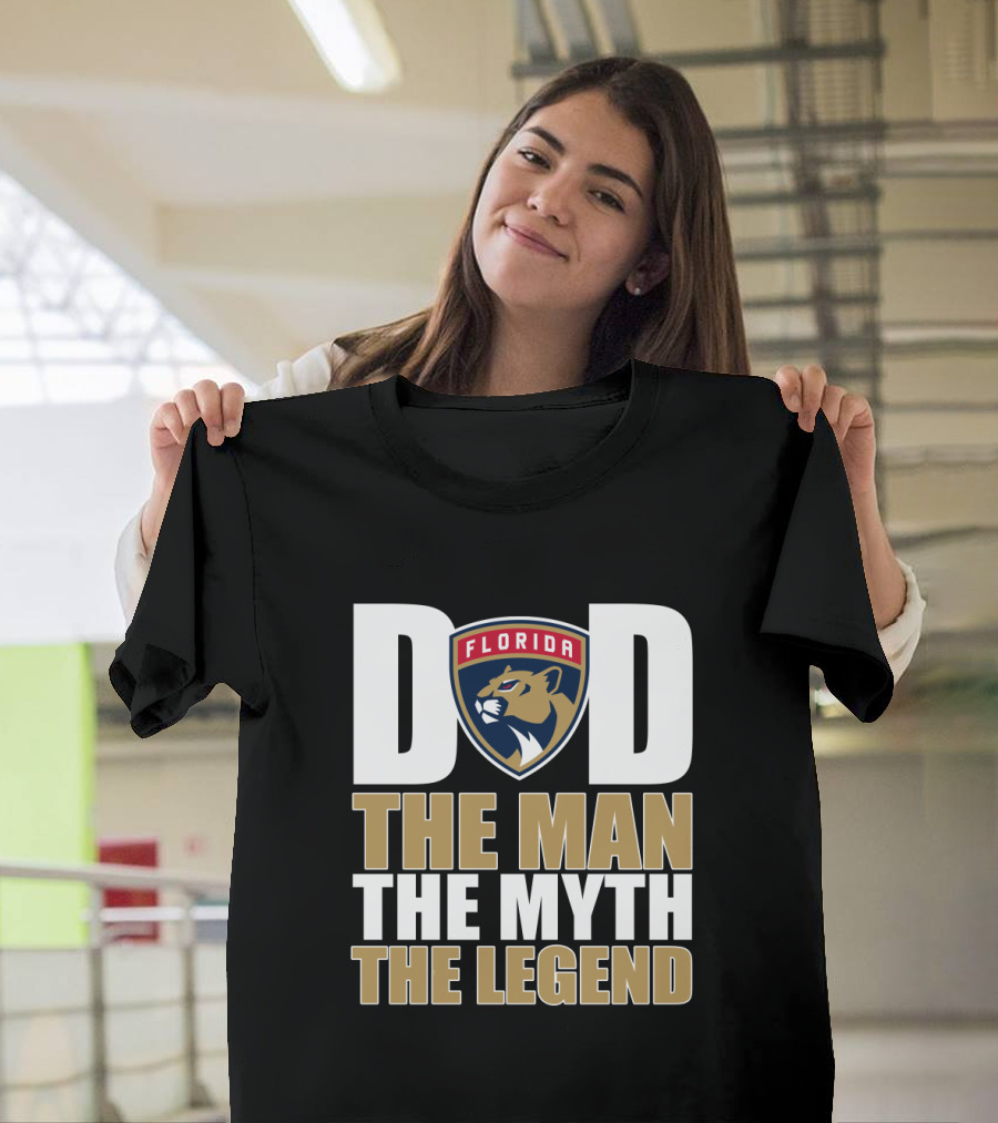 Florida Panthers Dad The Man The Myth The Legend T-Shirt
