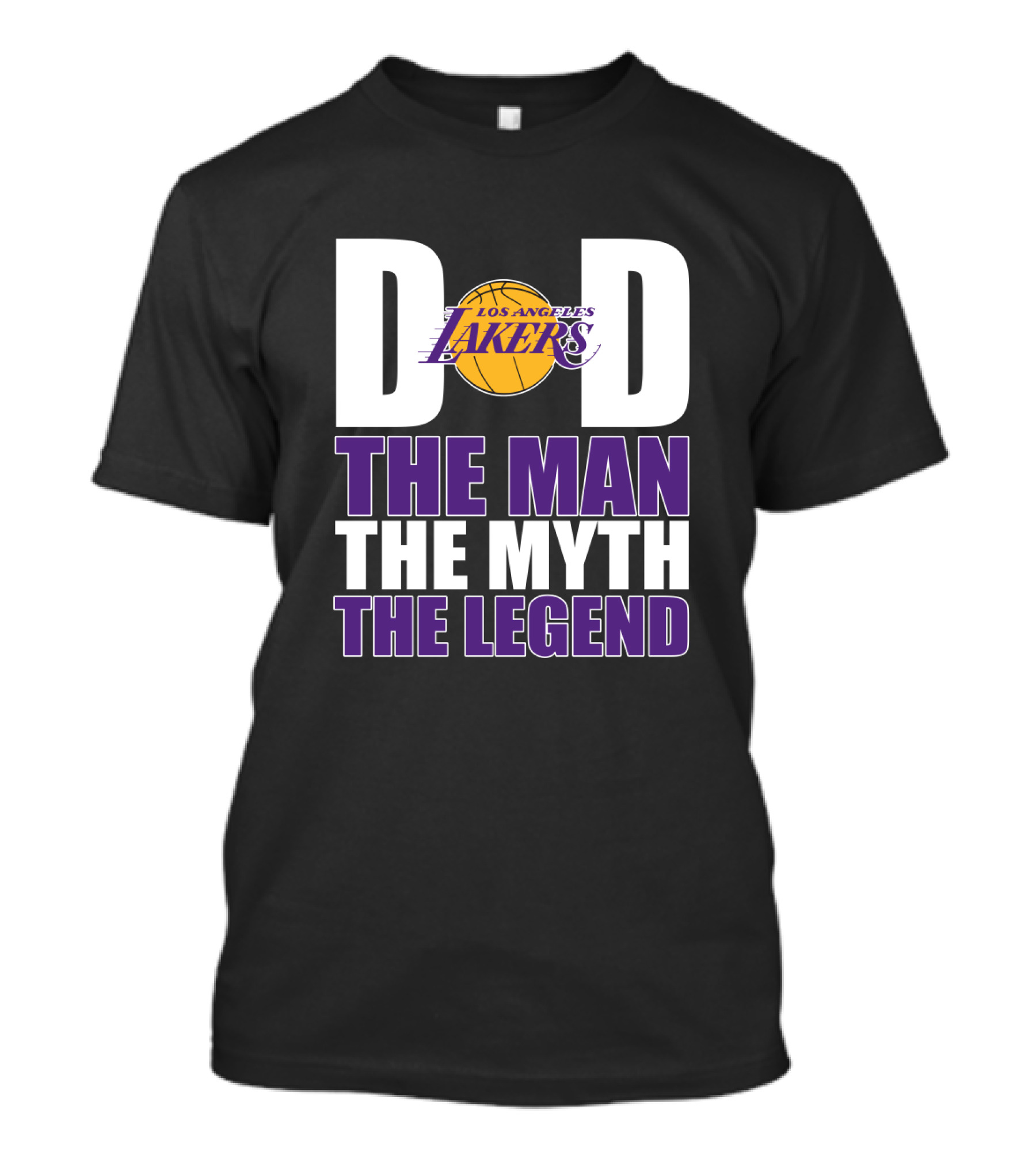 Los Angeles Lakers Dad The Man The Myth The Legend T-Shirt