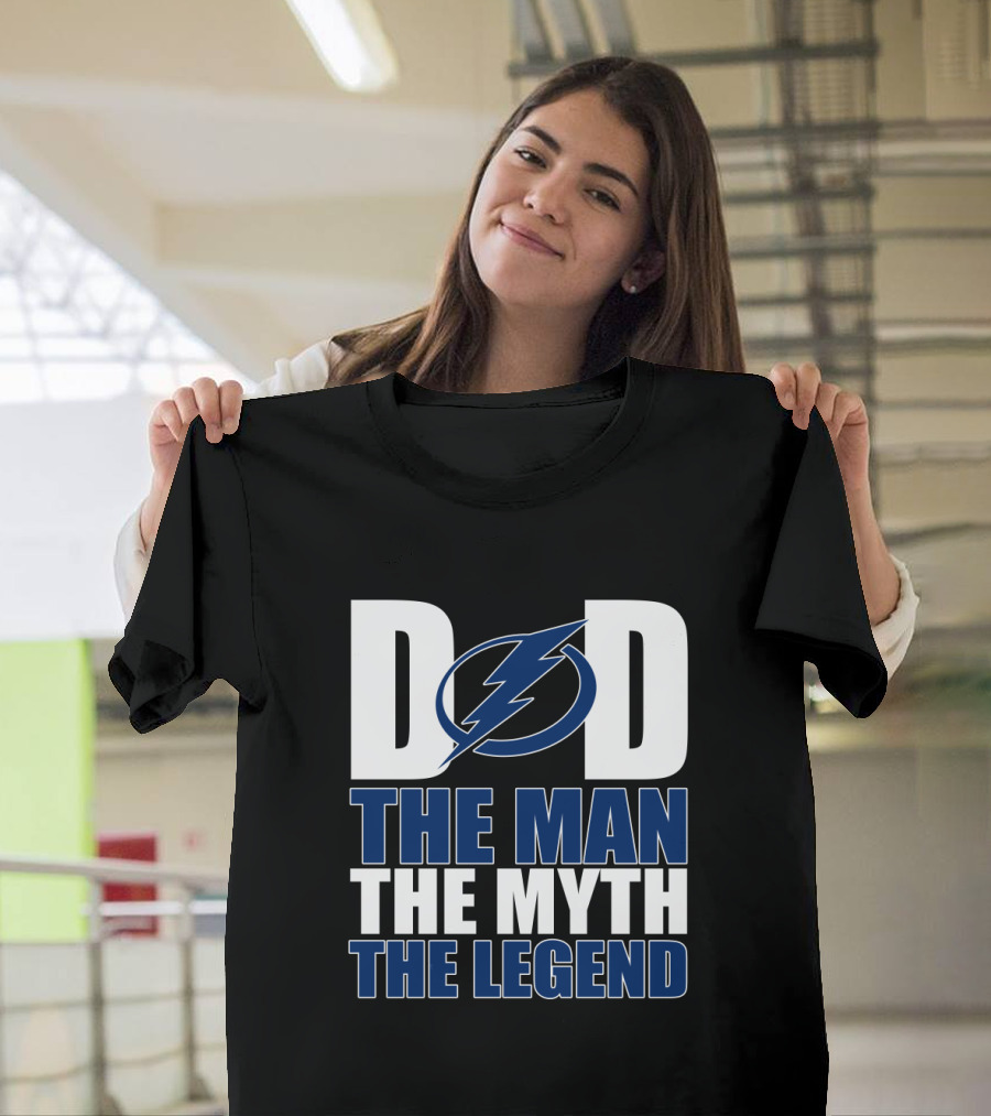 Tampa Bay Lightning Dad The Man The Myth The Legend T-Shirt