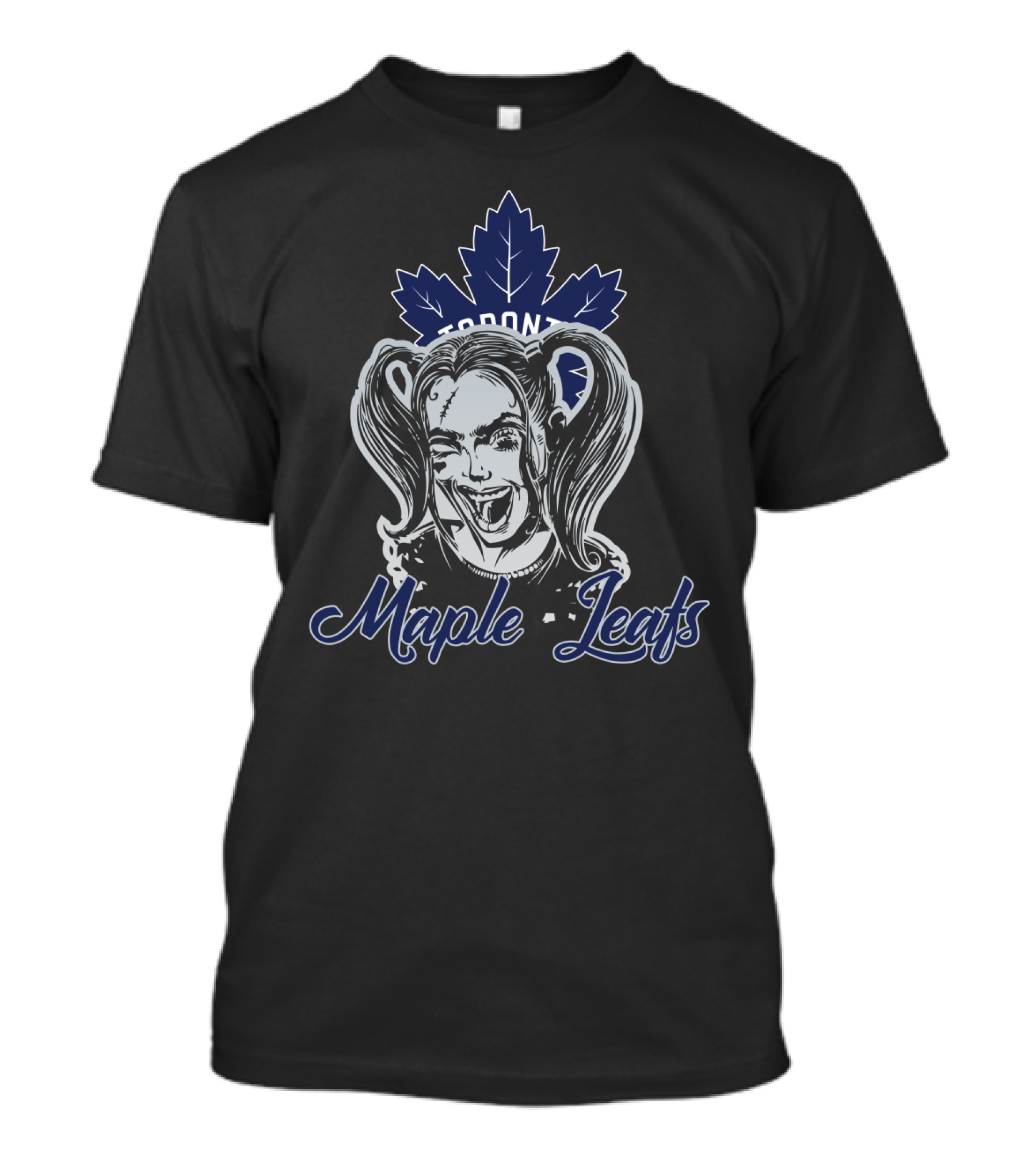 Harley Quinn Toronto Maple Leafs Mashup T-Shirt
