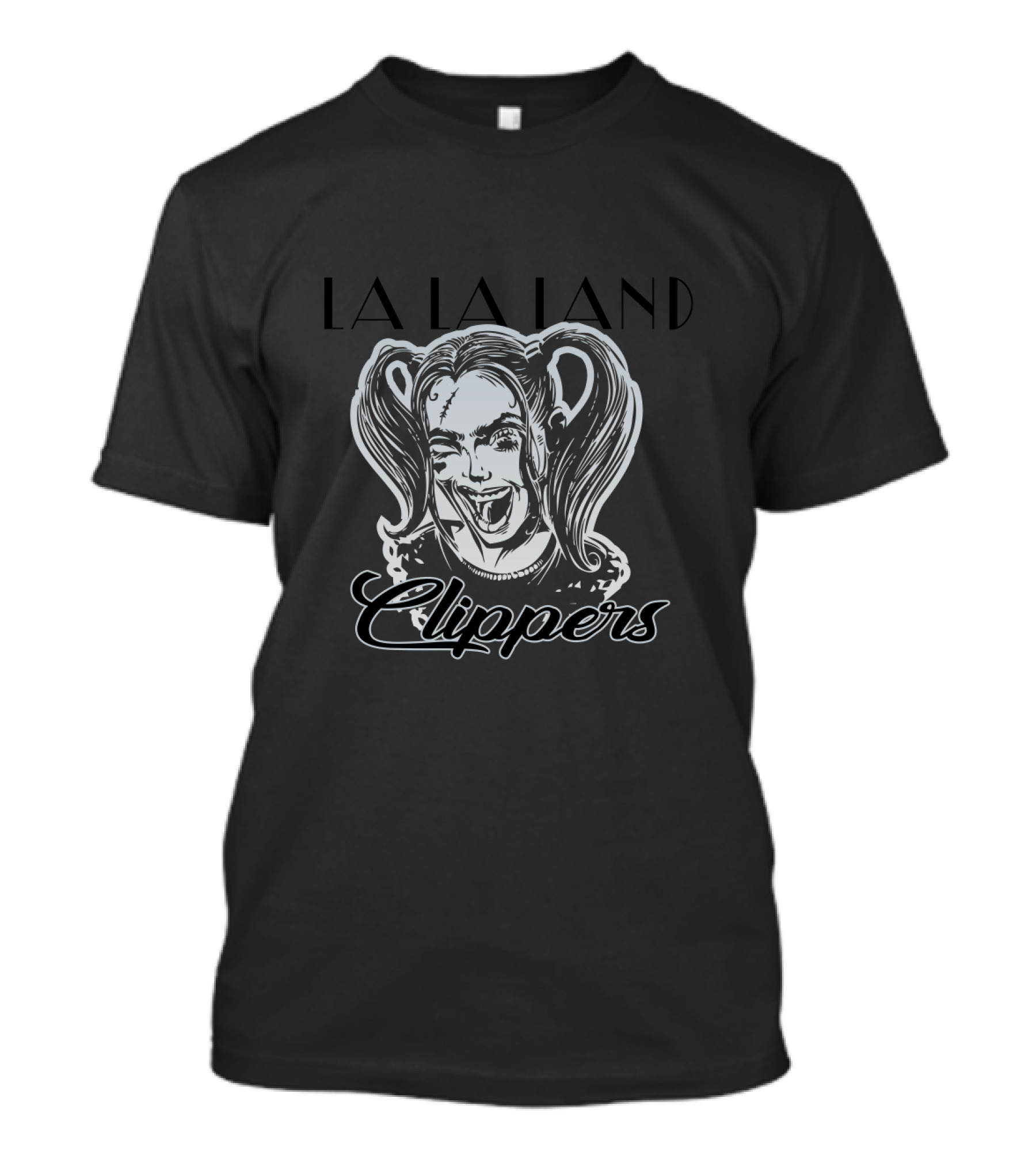 La La Land Clippers Harley Quinn Fans T-Shirt