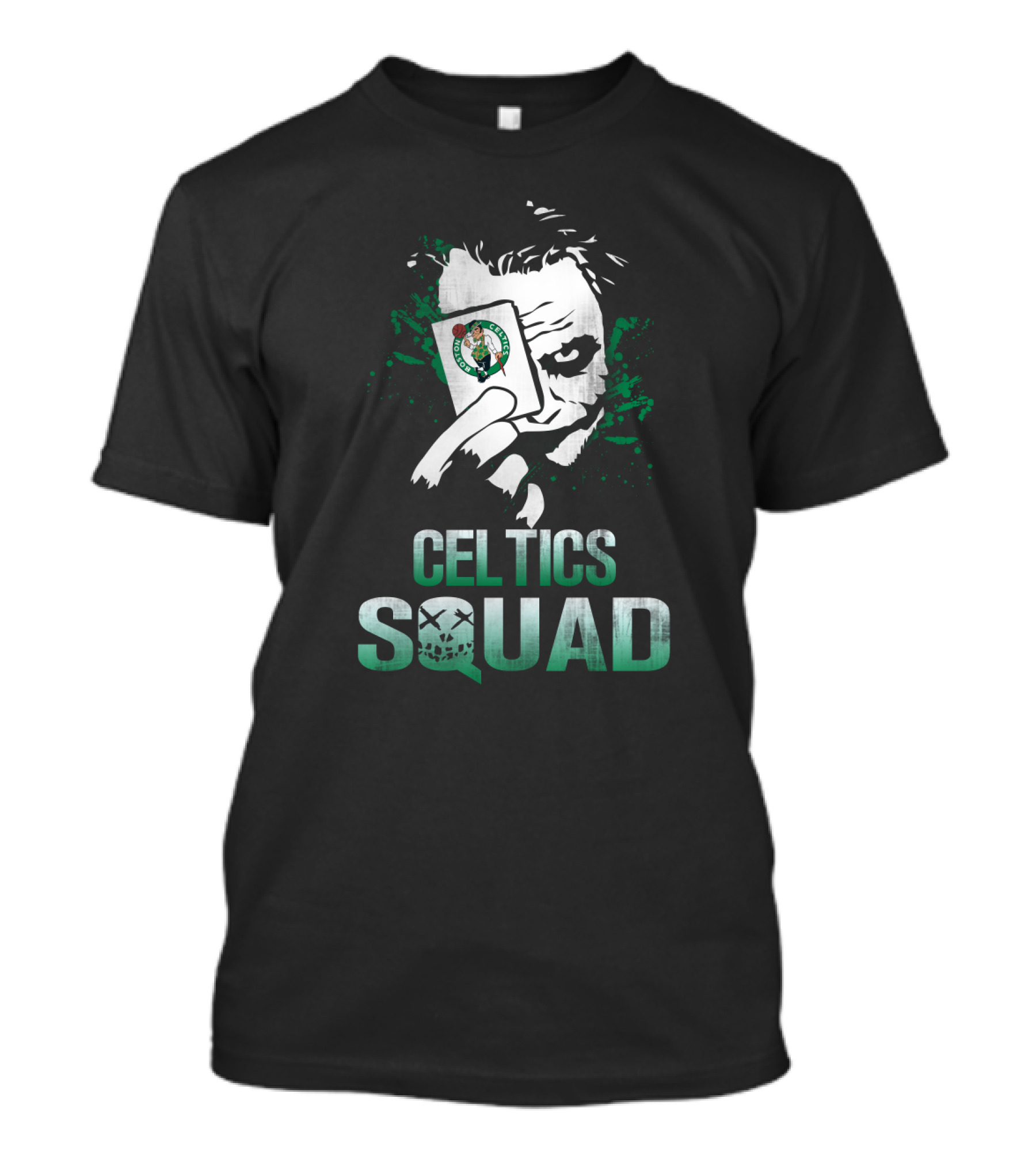 Celtics Squad Joker Card Fan Collaboration T-Shirt