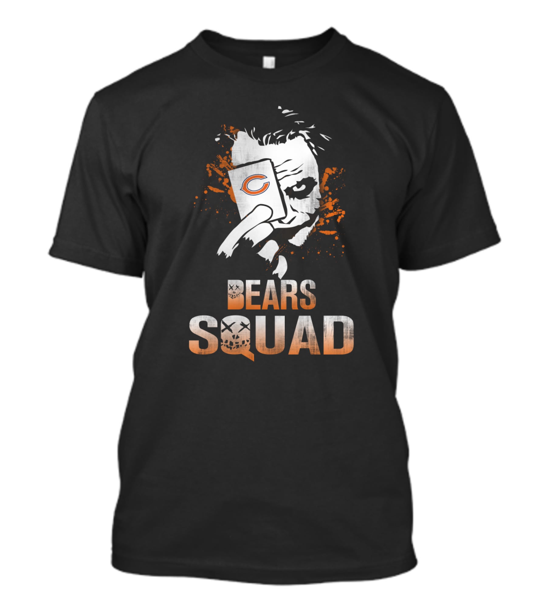 Bears Squad Joker Card Chicago Bears Fans T-Shirt