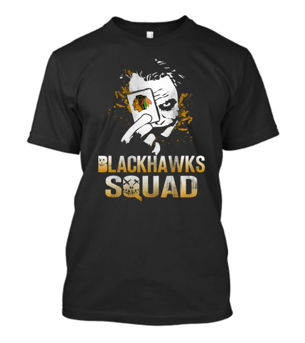 Joker Blackhawks Squad Fans T-Shirt