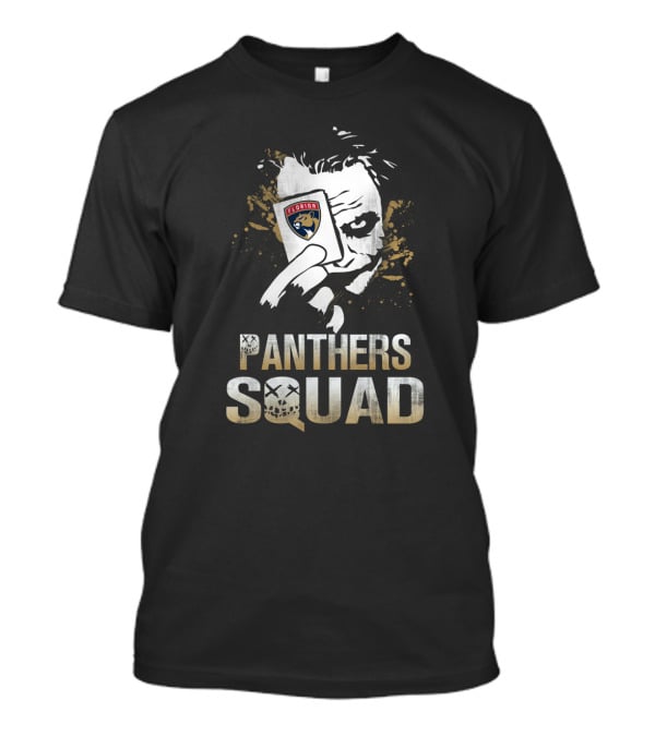 Panthers Squad Florida Panthers Fan Joker Card T-Shirt