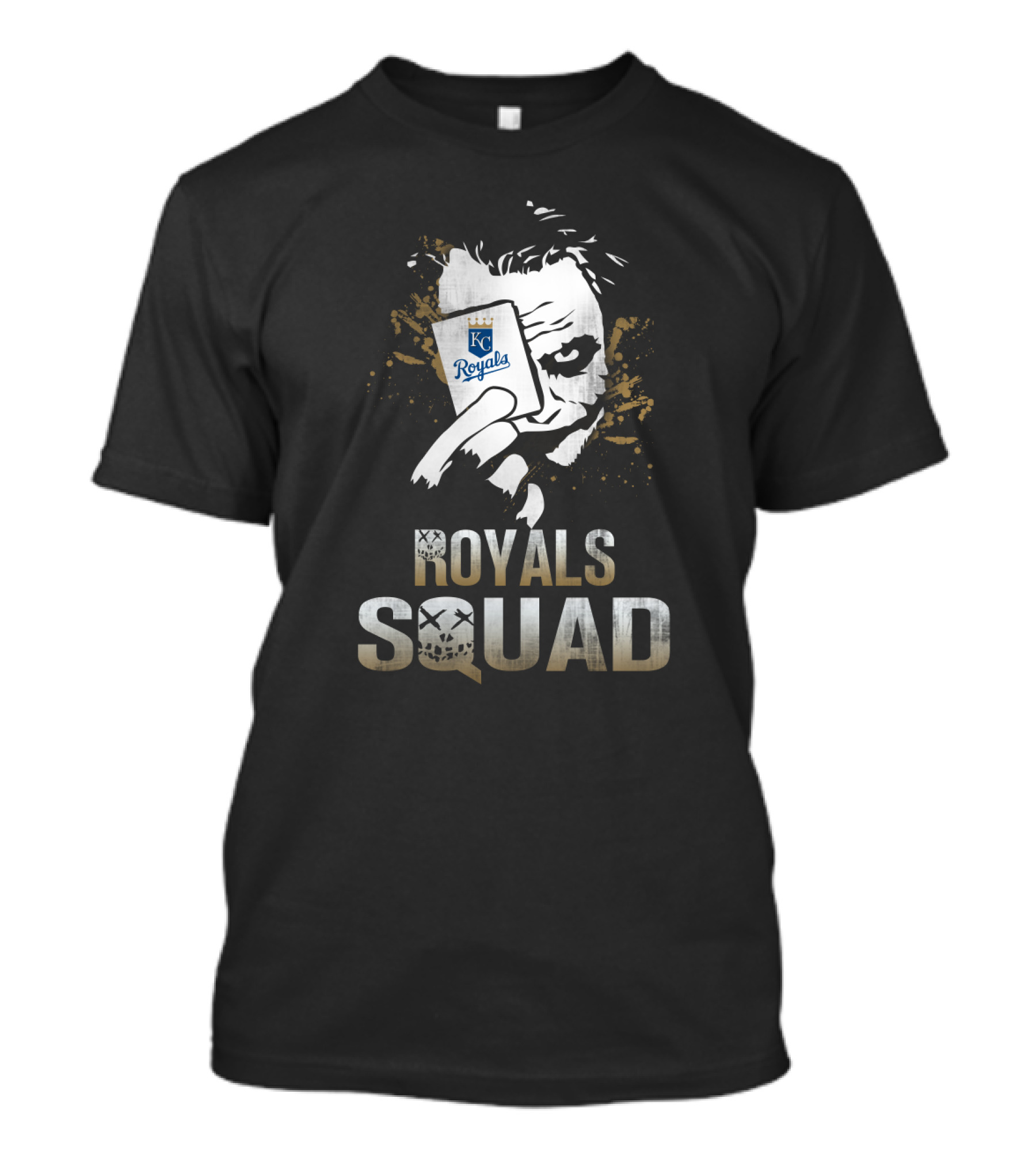 Royals Squad Kansas City Royals Joker Playing Card T-Shirt