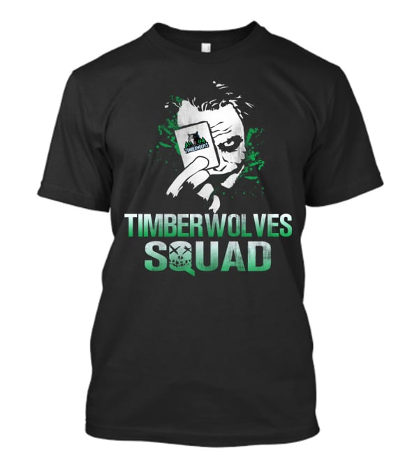 Timberwolves Squad Joker Card Fan T-Shirt