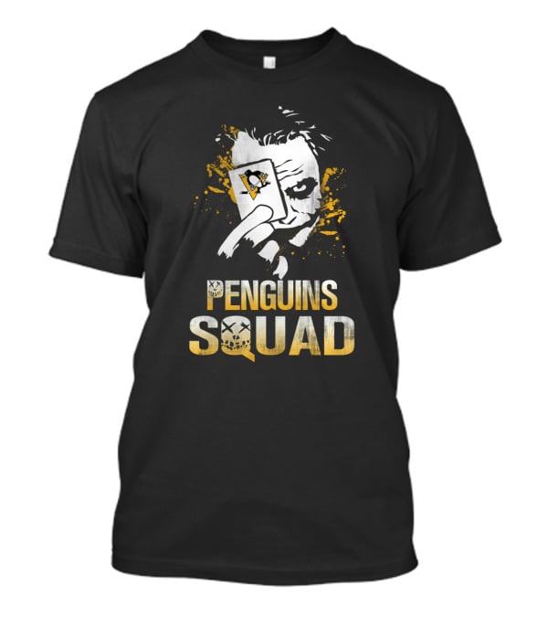 Penguins Squad Joker Card Pittsburgh Fans T-Shirt