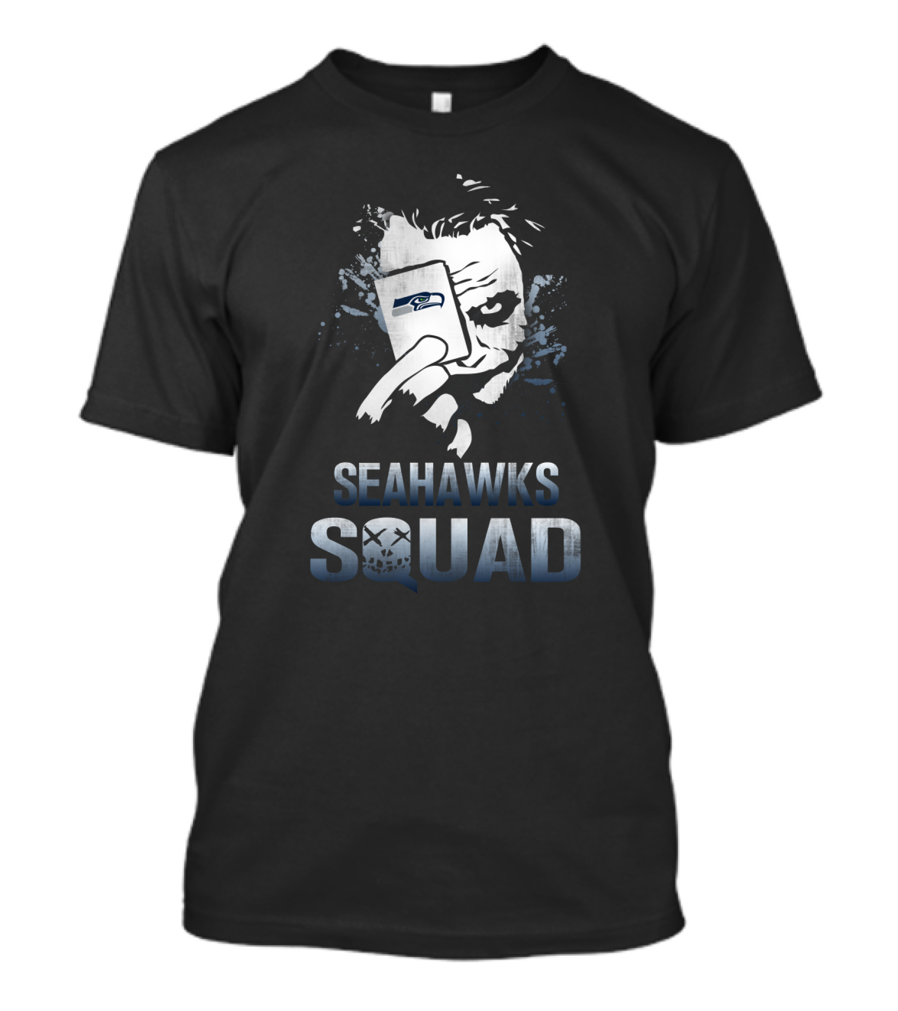 Seahawks Squad Joker Card Seattle Seahawks Fans T-Shirt