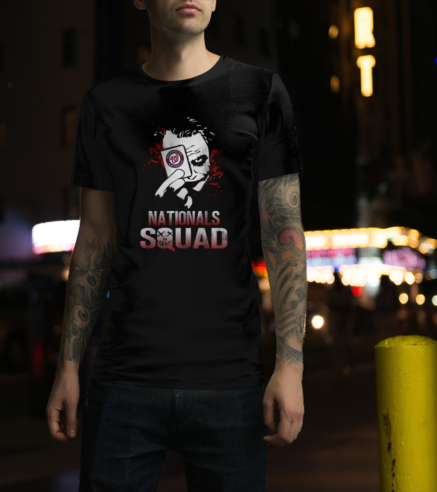Nationals Squad Joker Washington Nationals T-Shirt