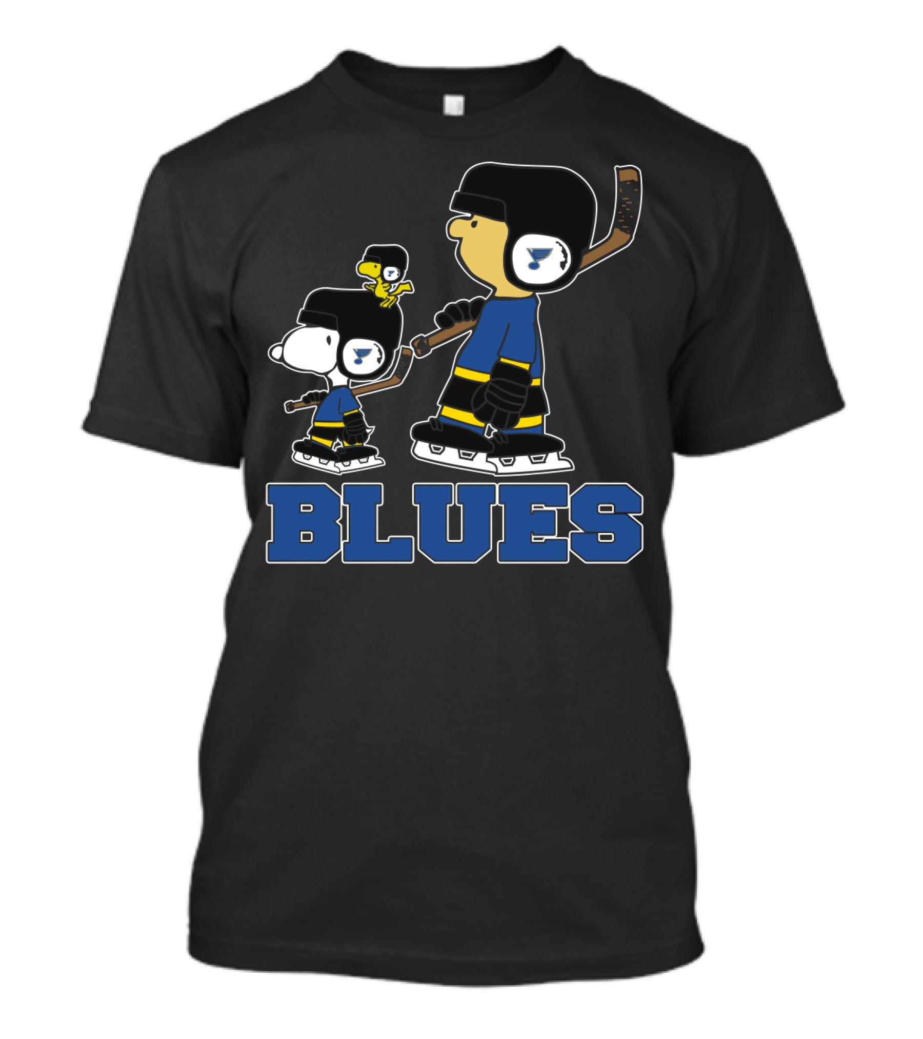 Snoopy Woodstock St. Louis Blues Hockey Fans Dumpty T-Shirt