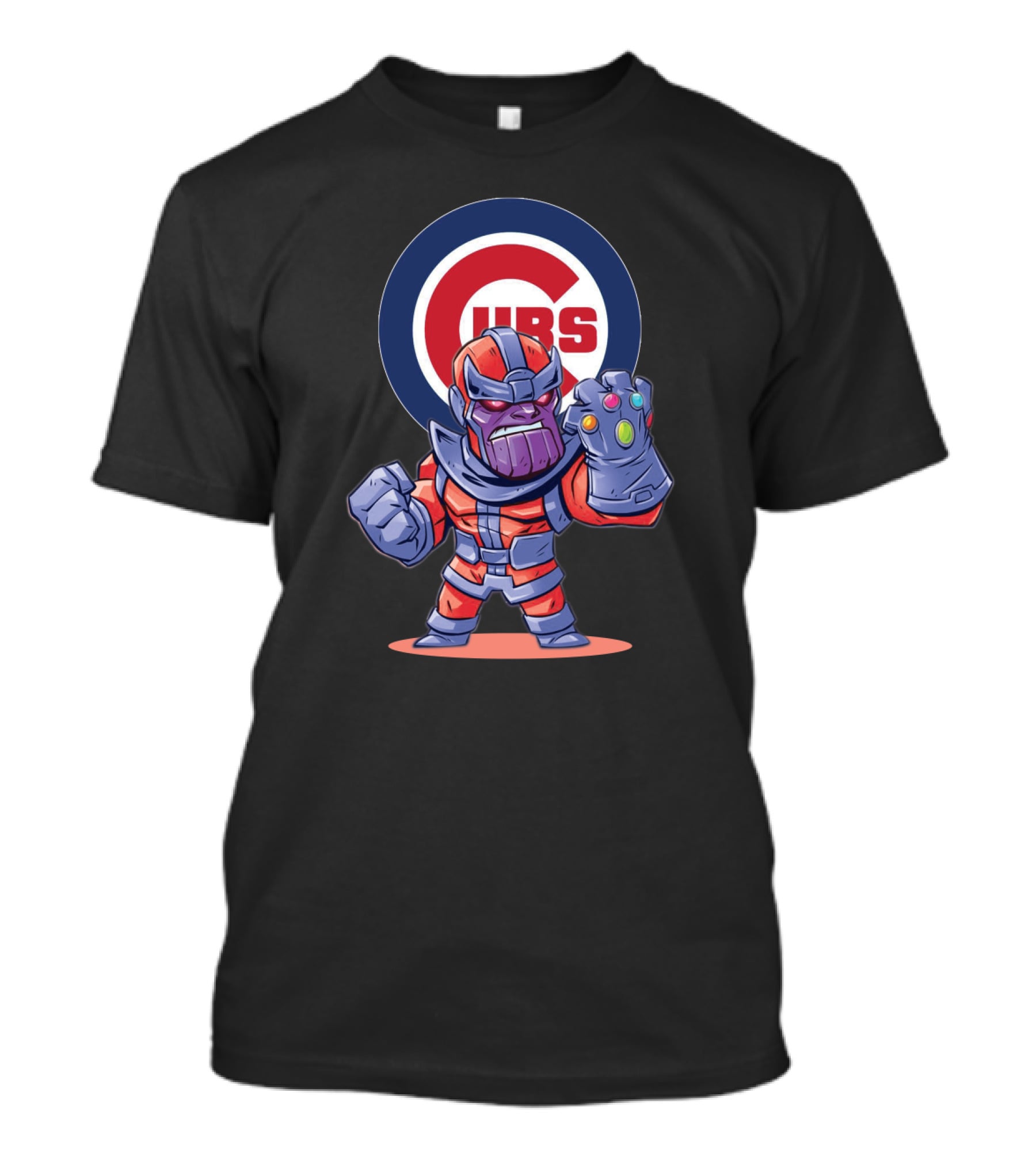 Chicago Cubs Fans With Thanos Infinity Gauntlet T-Shirt