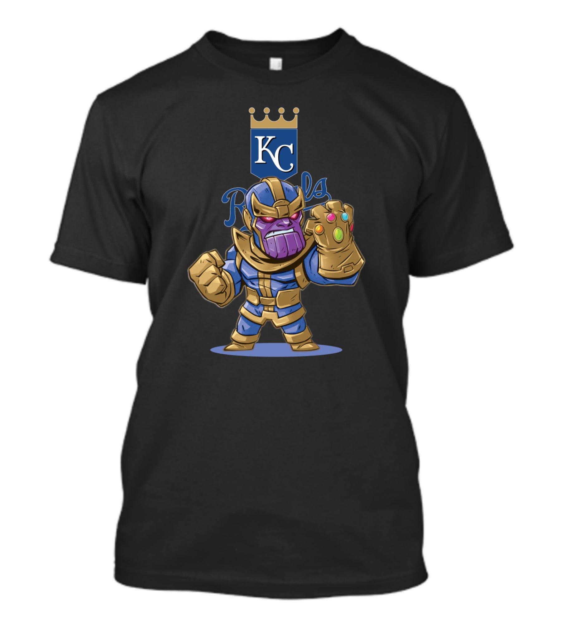 Thanos Kc Royals Crossover Mashup T-Shirt