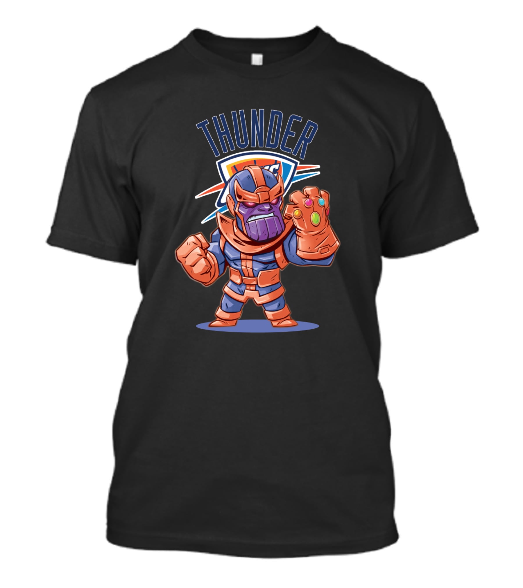 Thanos Thunder Oklahoma City Fans T-Shirt