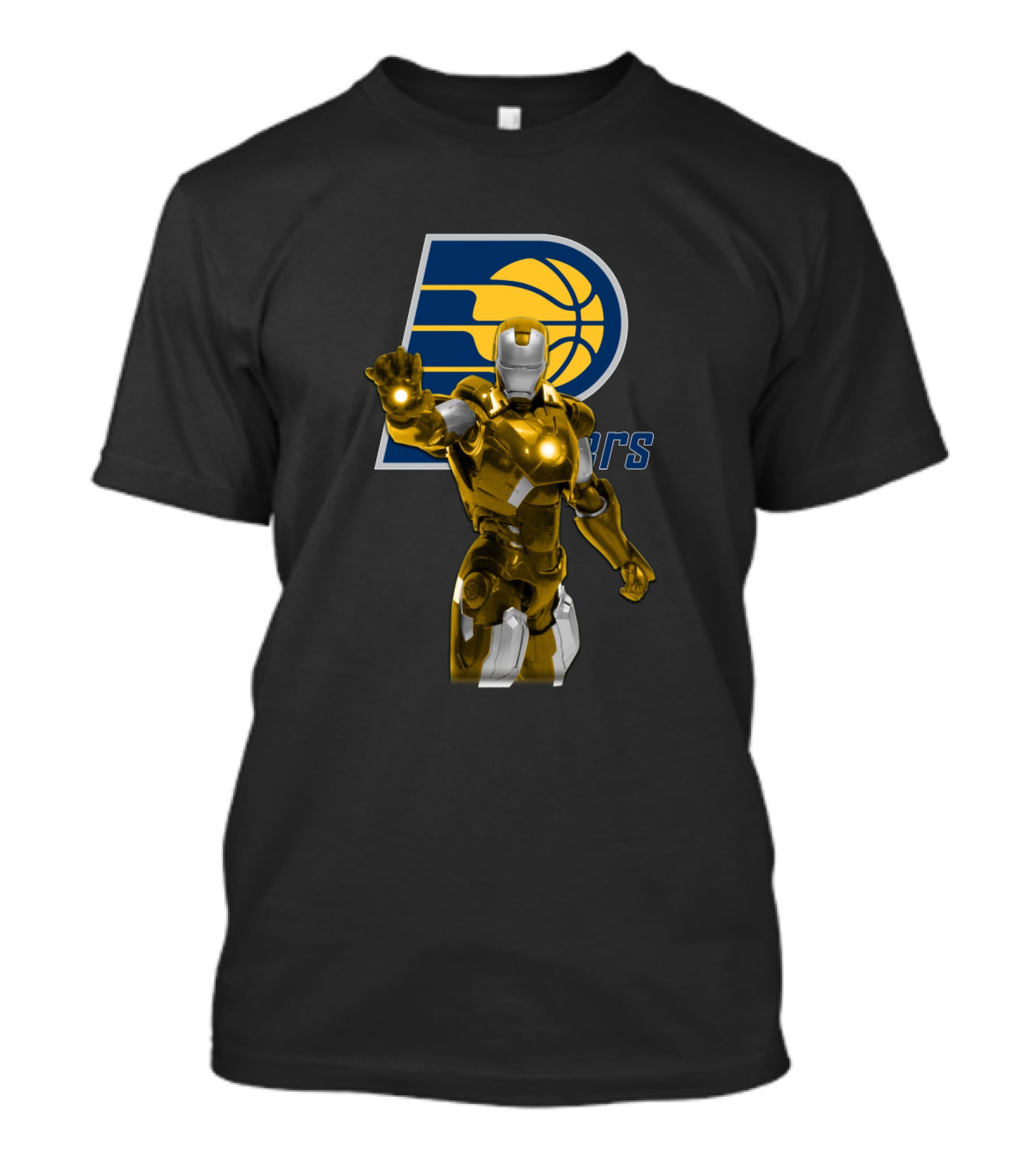 Iron Man Indiana Pacers Fan Collaboration T-Shirt