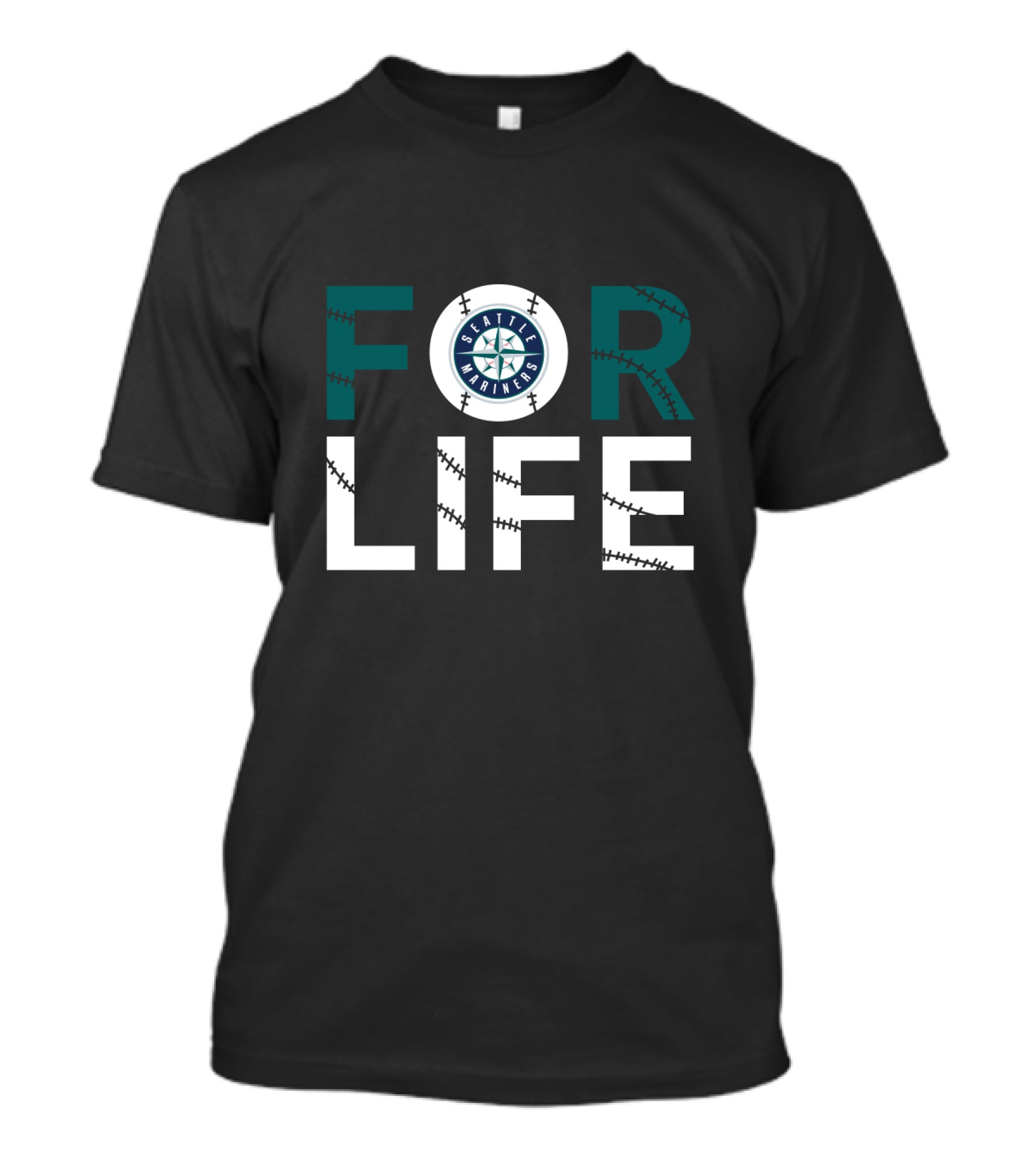 Seattle Mariners Baseball For Life T-Shirt