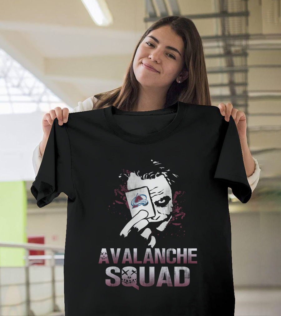Avalanche Squad Joker with Colorado Avalanche T-Shirt