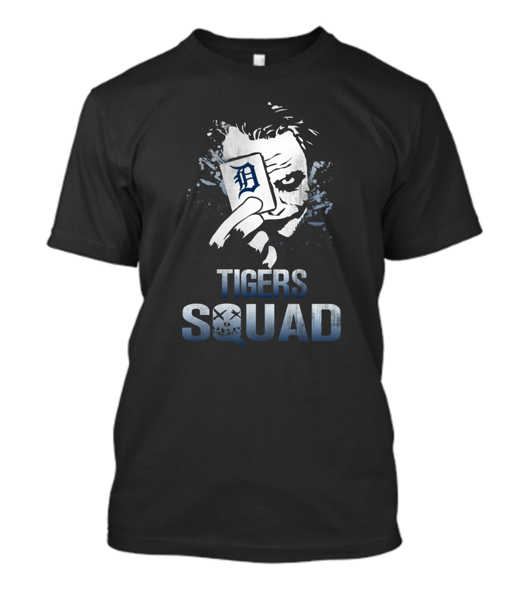 Detroit Tigers Squad Joker Card Fan T-Shirt