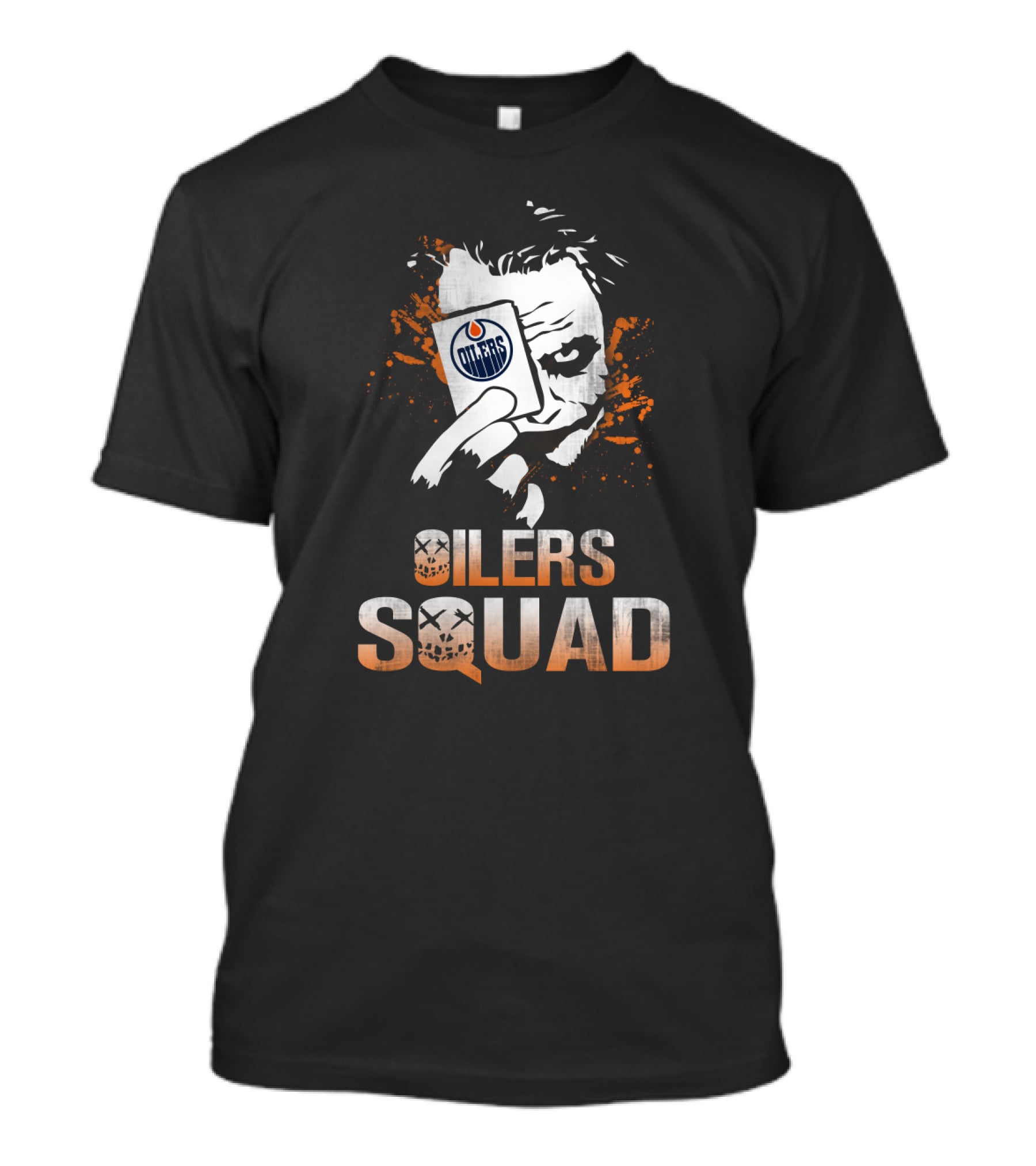 Oilers Squad Joker Card Edmonton Oilers Fans T-Shirt