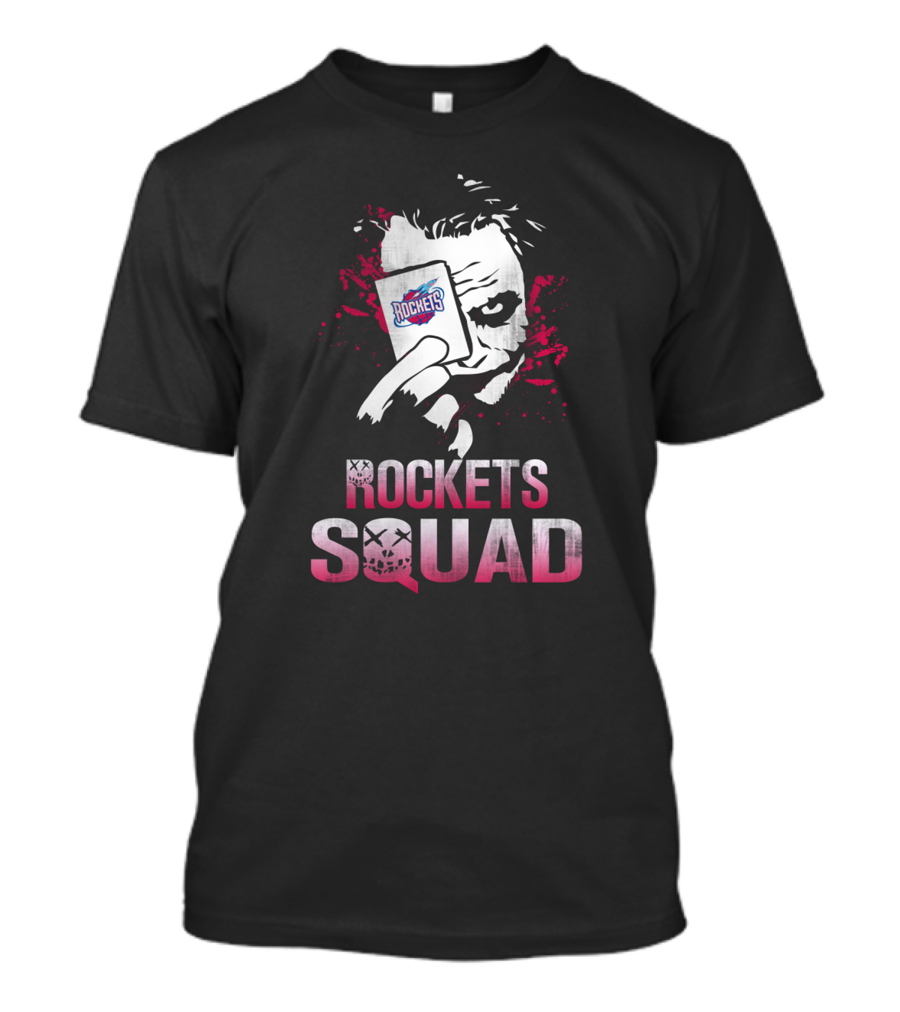 Rockets Squad Joker Card Holder With Houston T-Shirt