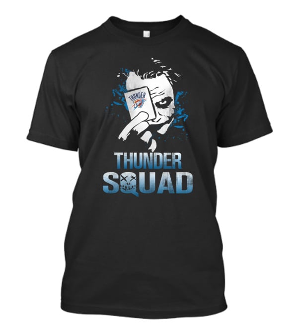 Thunder Squad Joker Thunder Okc Fans T-Shirt