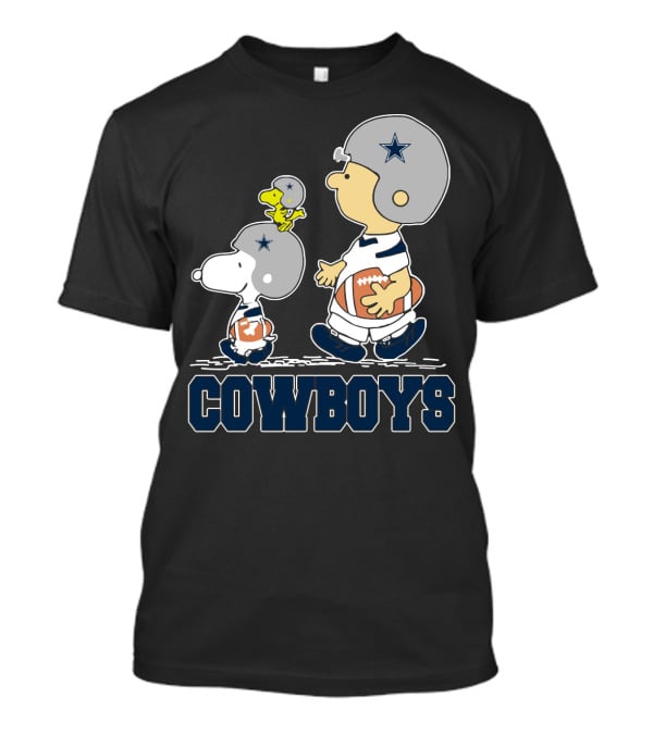 Cowboys Snoopy And Friends Dallas Football Fans T-Shirt
