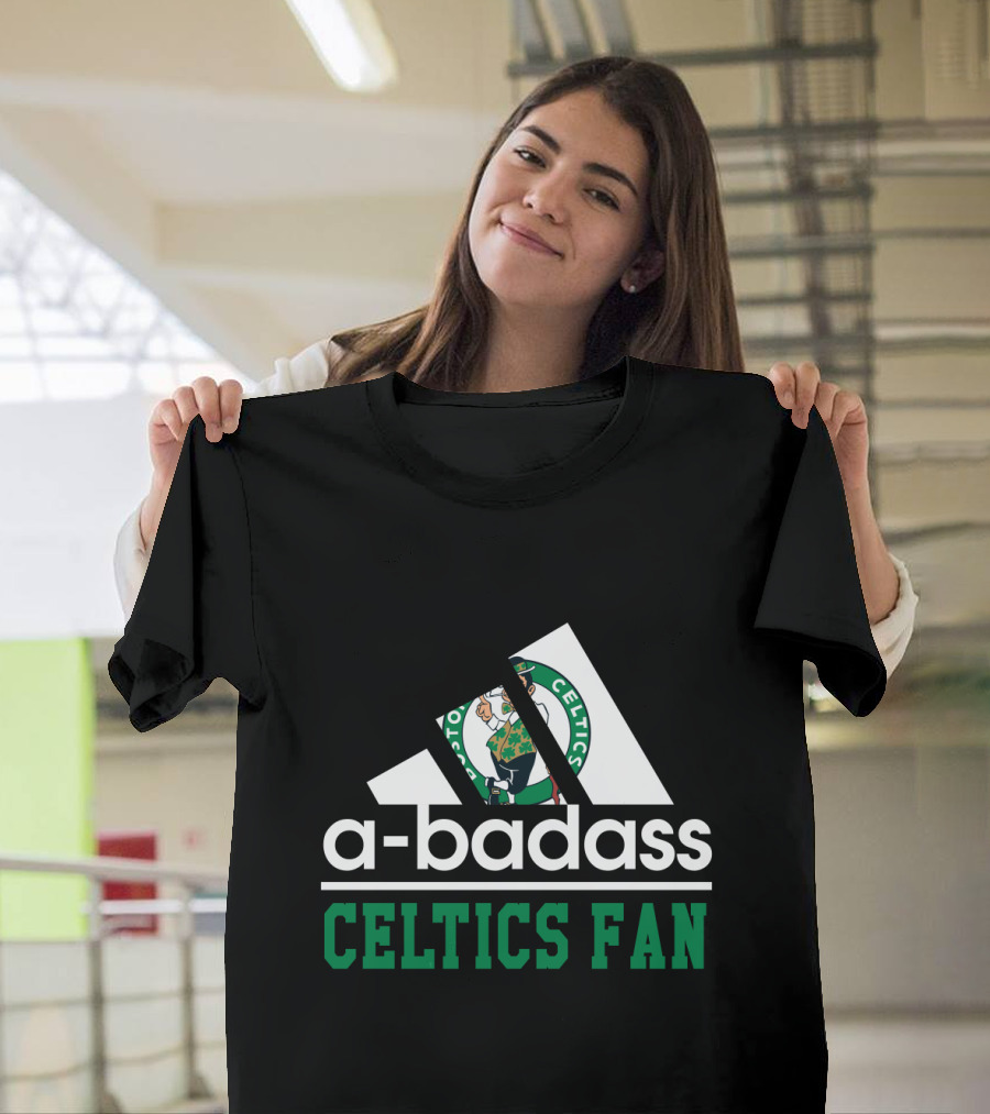 A-Badass Celtics Fan Boston Celtics T-Shirt