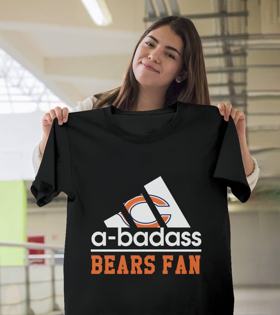 A-Badass Bears Fan Chicago T-Shirt