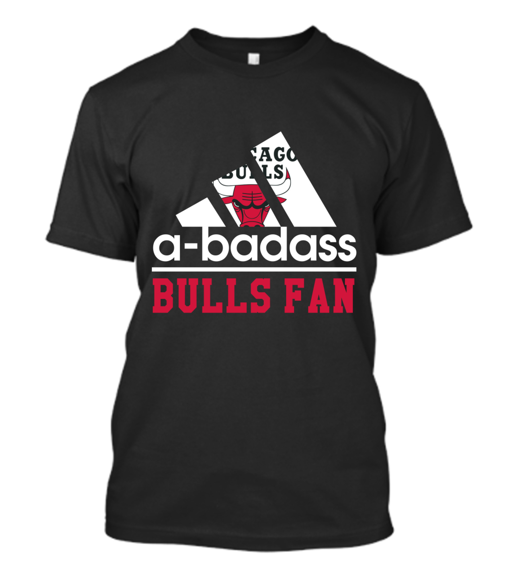 Chicago Bulls A-Badass Bulls Fan T-Shirt