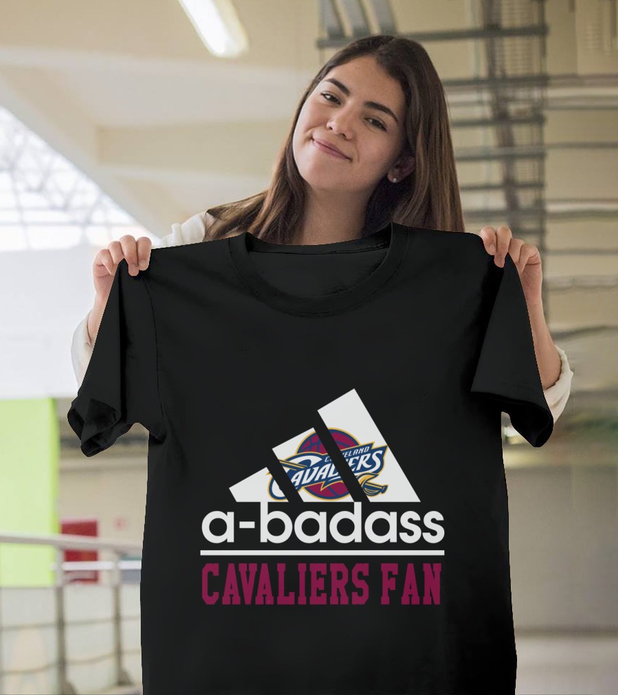 Cleveland Cavaliers A-Badass Cavaliers Fan T-Shirt