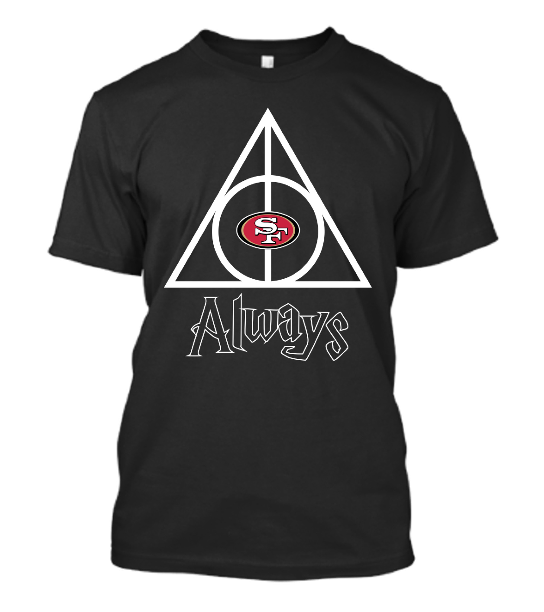 Deathly Hallows Always San Francisco 49ers Fan T-Shirt