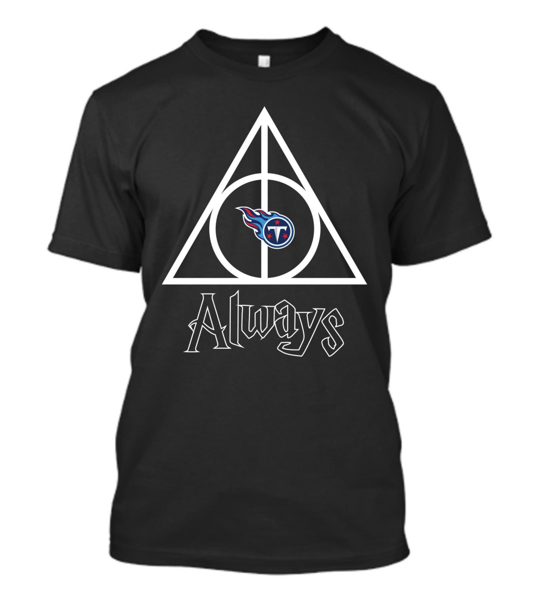 Always Deathly Hallows Tennessee Titans T-Shirt