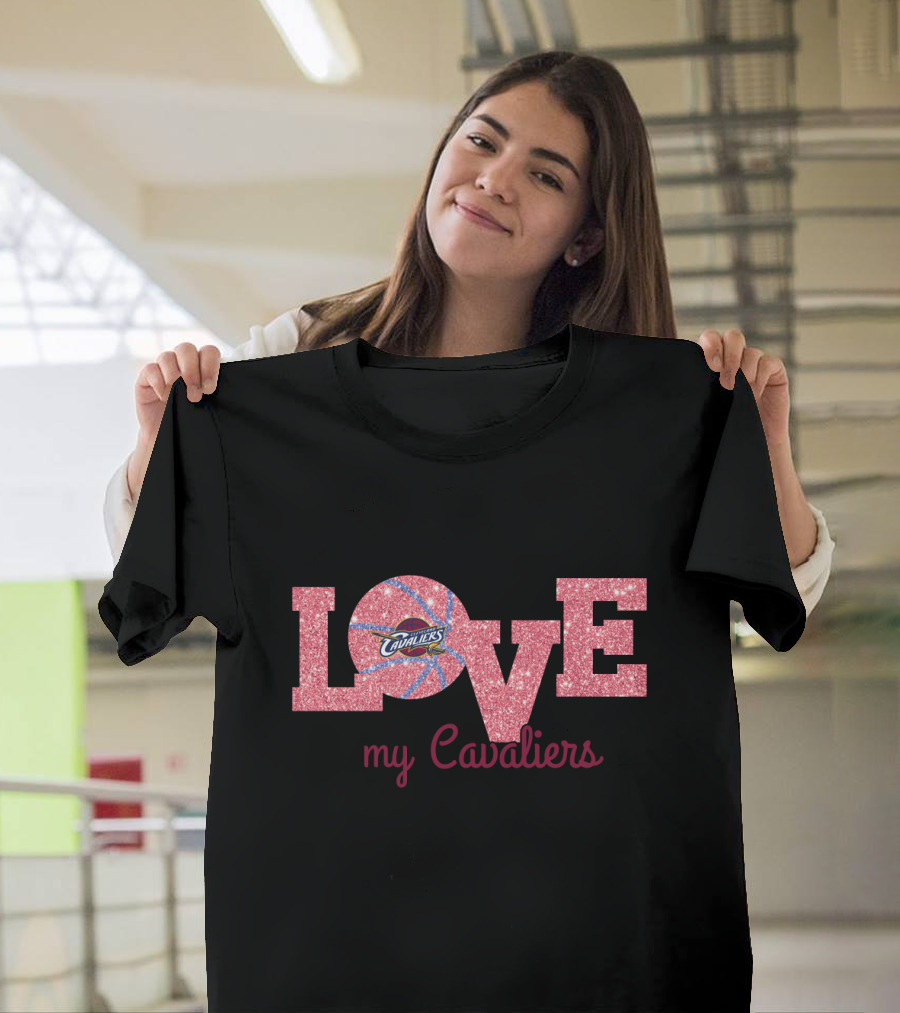 Love My Cavaliers Basketball Cleveland Fans T-Shirt