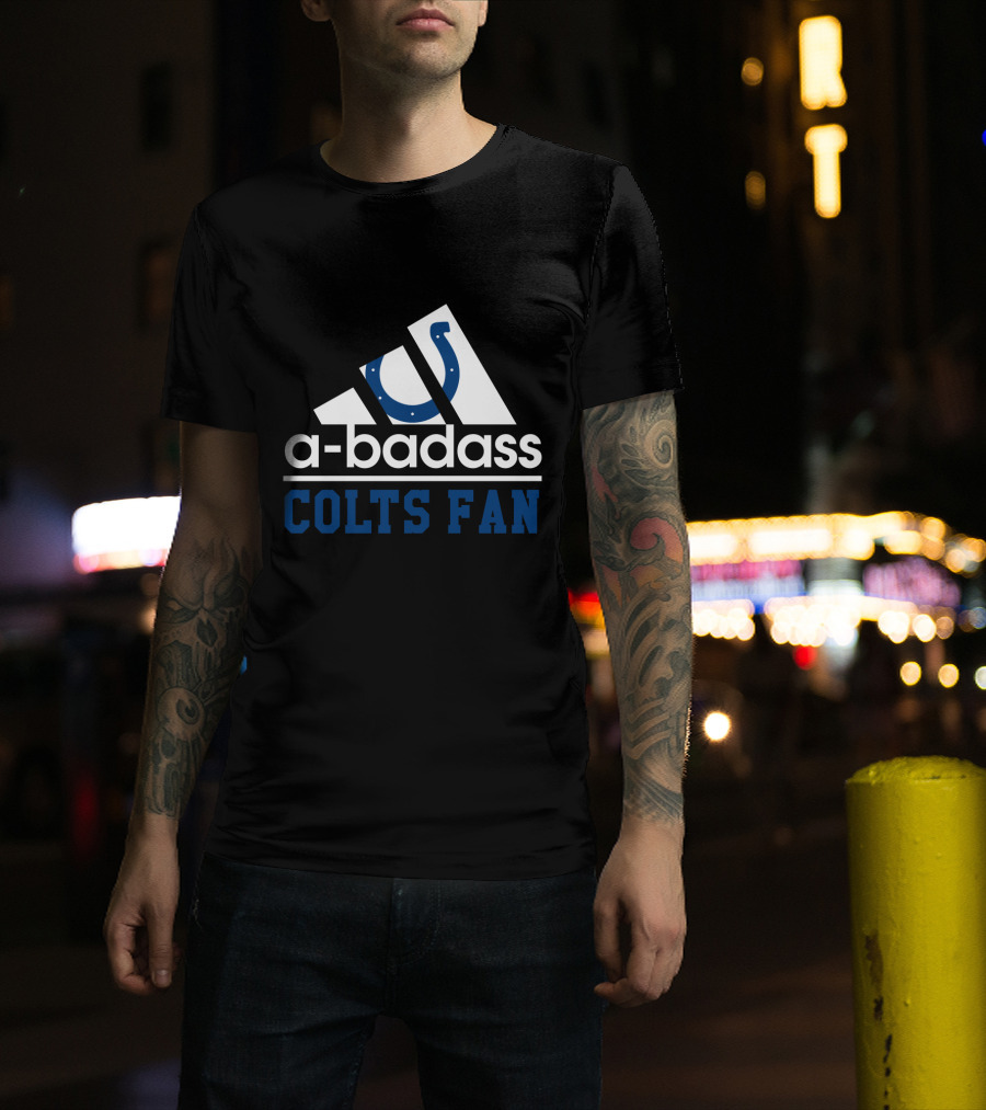 Indianapolis Colts A-Badass Colts Fan T-Shirt